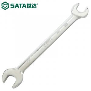 SATA 41223 двойной рожковый ключ, двусторонний гаечный ключ, полностью полированный, 34x36 мм
