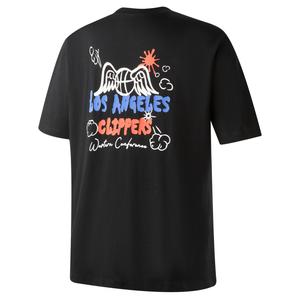 Футболка los angeles clippers unisex NBA, черный