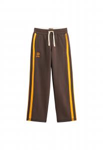 Superdry & Co Широкие брюки 'Athletic Fives' в цвете Chocolate