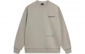 Толстовка LiNing CF унисекс Rock Ridge серого цвета