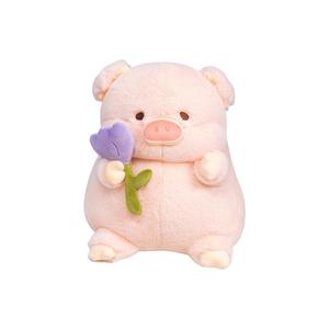 Тюльпан свинка плюшевая кукла высота 20см/30см CHUNTUSHU