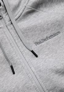 Свитер на молнии Original Small Logo Peak Performance, грау
