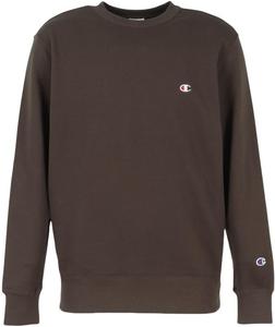 Толстовка Champion с круглым вырезом SC3-Y035, унисекс, для взрослых, темно-коричневый