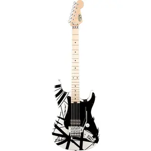 Электрогитара EVH 510-7902-576 EVH полосатая - белая с черными полосами