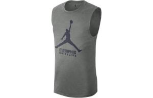 Баскетбольная майка мужская Rolling серая Jordan, серый