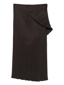 Плиссированная юбка Liviana Conti, черный