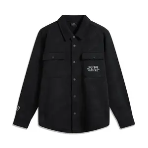 LINING Мужская куртка черная жаккардовая, Black Jacquard