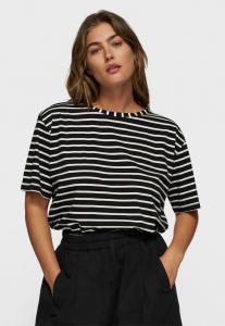 Футболка 10DAYS THE STRIPES, Black White/Black