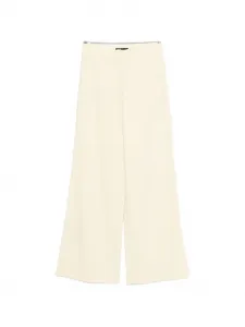 Брюки с поясными шлевками Maje, желтый