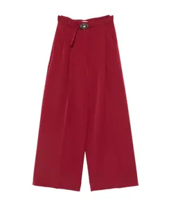 Брюки-Палаццо с поясом Liu Jo, красный