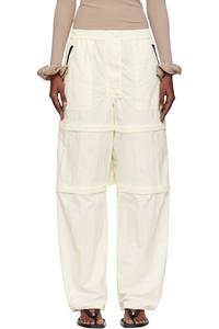 Pushbutton Брюки Off-White, отстегивающиеся в трех направлениях