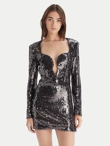 Коктейльное платье regular fit Marlena 60120DB Bardot, серый