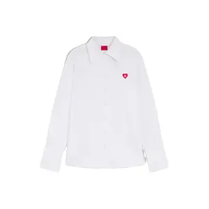 Блузка HUGO Erselia 10277309, белый