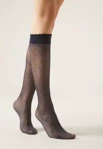 Высокие носки с узором Calzedonia, Blue