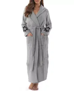 Мягкий халат Мас Heaven, серый