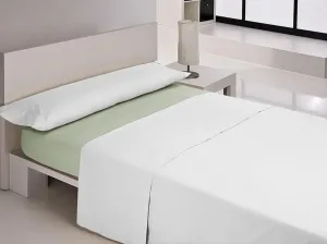 Простыня на резинке Happy Home MIX COLORS Green Bed 200 200 x 200 + 30 см Big Buy Cooking