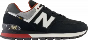 Кроссовки 574 Rugged 'Black Red', черный