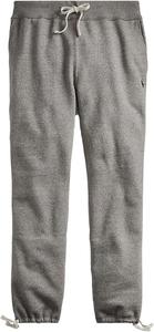 POLO RALPH LAUREN Мужские спортивные флисовые брюки с завязками, Alaskan Heather