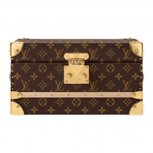Mini Malle Bijoux LOUIS VUITTON, коричневый