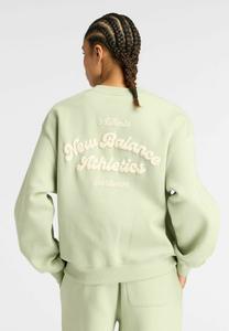 Толстовка New Balance Sweatshirt, Garter Snake/Green