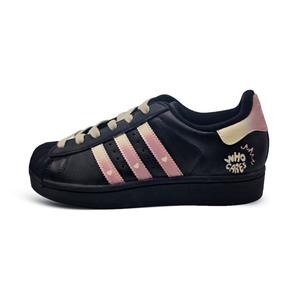 Adidas Originals Женские кроссовки для скейтбординга Superstar 2 Coverage Abrasion Resistant Low Top желтые розовые