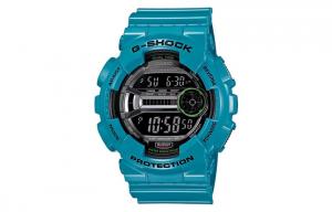 Casio Мужские черные часы GD-110-2, 38 мм