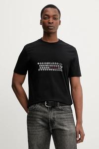 Хлопковая футболка deyss HUGO, черный