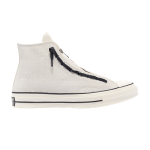 Кроссовки Converse Chuck 70 Zip High 'Egret Black', белый