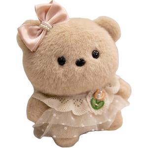 Плюшевый кулон мишка Sweetheart Bear и кролик Fragrant Wind высотой 13 см MENGGEGE