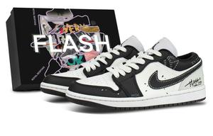 Jordan Air 1 Milkshake, в комплекте с коробкой низкие винтажные баскетбольные кроссовки unisex черные белые