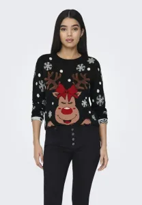 Жаккардовый джемпер люсия Jdy, Black