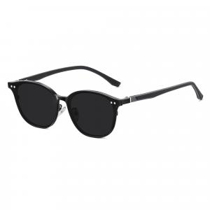 CYXUS Солнцезащитные очки Unisex, Black Frame with Gray Lens T01