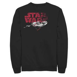 Мужской свитшот с логотипом Last Jedi Skimmer Star Wars