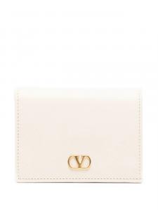 Valentino Garavani кошелек с логотипом Compact VLogo, белый