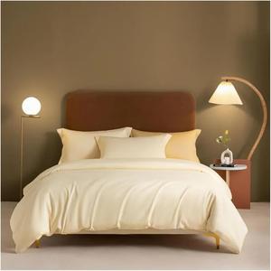 Generic Комплект постельного белья французский льняной премиум-класса дышащий