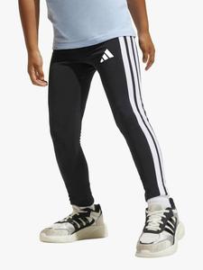 Детские эластичные леггинсы из хлопковой смеси adidas, Black/White