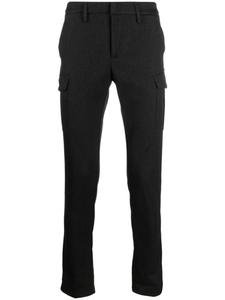 DONDUP прямые брюки средней посадки, черный