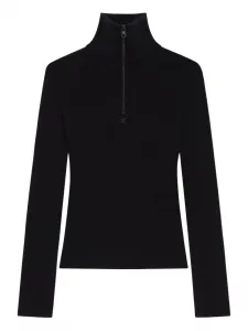 Шерстяной топ Courrèges, черный