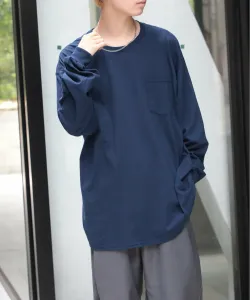 Футболка с длинными рукавами и нагрудным карманом из ультрахлопка GILDAN/6.0 унций. Однотонная. Gildan GL2410