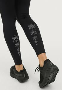 Леггинсы TRAIL  Leggings Áhkká, черный