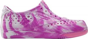 Кроссовки Reebok Unisex-Child Kid's Classic Nylon, белый/бордовый