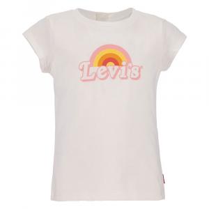 Футболка Levi´s Rainbow Graphic Short Sleeve Round Neck, белый