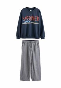 Пижамный комплект Next SET, Navy Scene/Blue