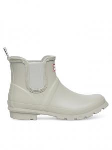 Сапоги резиновые Hunter короткие, бежевый