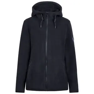 Флис Dlx Leila full zip, черный