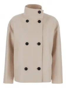 Двубортная куртка Harris Wharf London, нейтральный