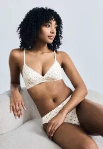 Топ-Треугольный бюстгальтер Lindex, Off White