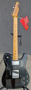 Fender American Vintage II 1977 Telecaster Custom, гриф из клена, черный, с чехлом