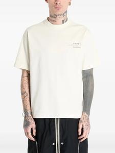 Футболка из хлопка с вышитым логотипом HAL STUDIOS, белый