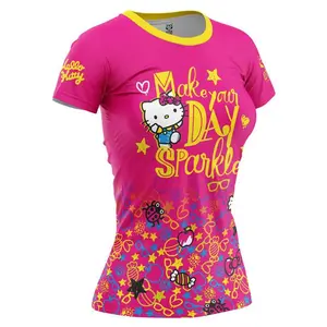 Футболка Otso Hello Kitty Sparkle, розовый